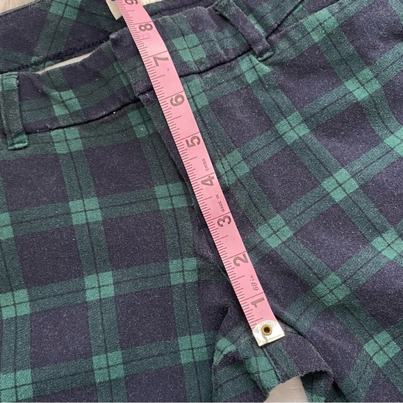 VNTG Old Navy Pixie 90s Preppy Grunge Low Waist Cropped Plaid Pants - Picture 7 of 10